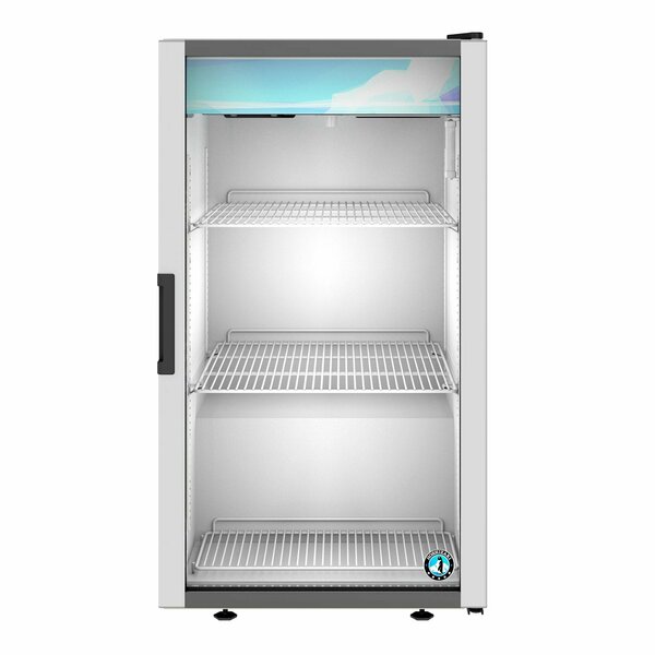 Hoshizaki America Countertop Refrigerator, Single Section Glass Door Merchandiser RM-7-HC